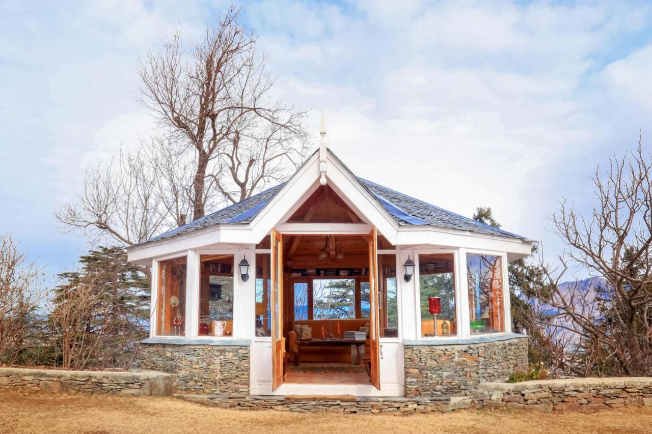 Stayvista At Violet Hill With Bonfire, Gazebo & Hill View Shimla Ngoại thất bức ảnh